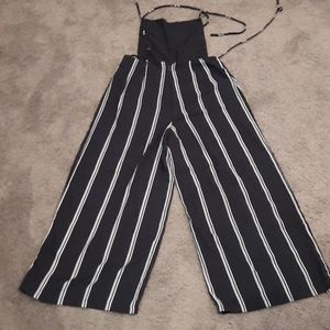Forever 21 Contemporary | Striped Jumpsuit Romper